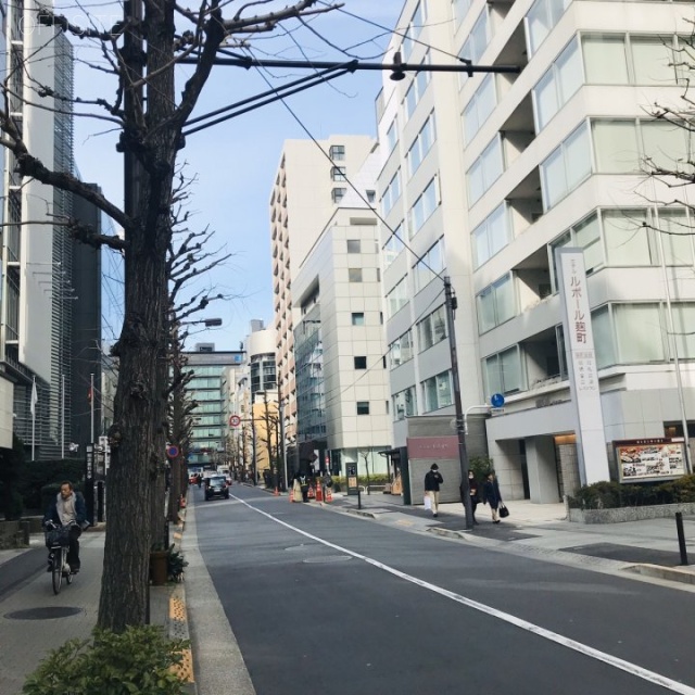 紀尾井町第2山本ビル ビル前面道路