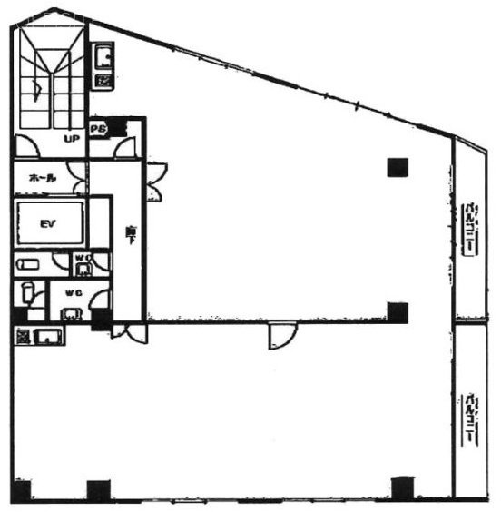 スポーツプラザビル3F 間取り図