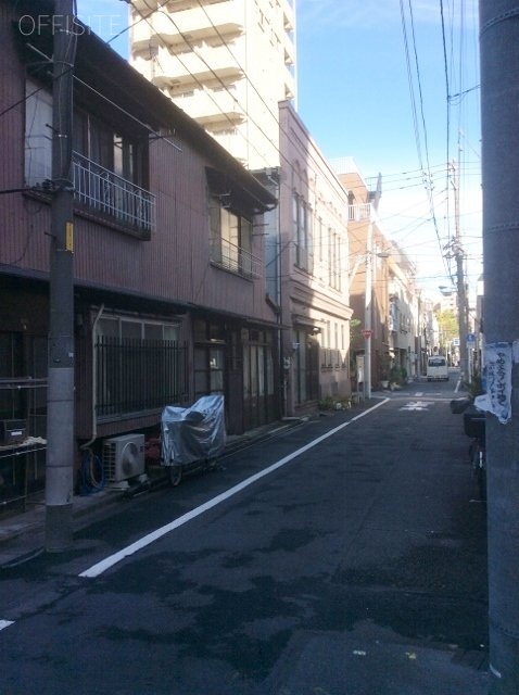 大林ビル ビル周辺道路