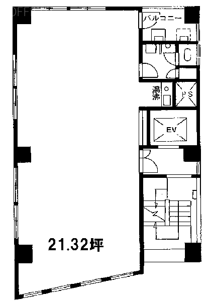 大敬ビル5F 間取り図