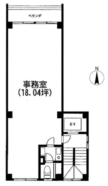 第一駒信ビル4F 間取り図