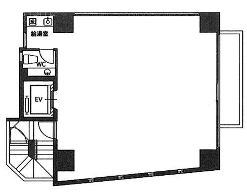 赤坂甲陽ビル6F 間取り図