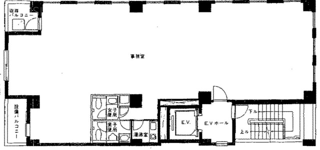 銀座アルカビル2F 間取り図