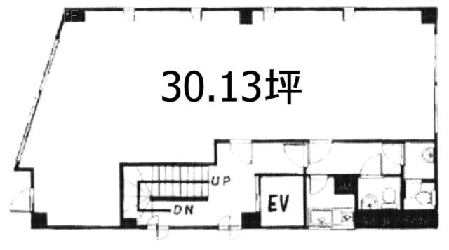 スリーエフビルB 間取り図