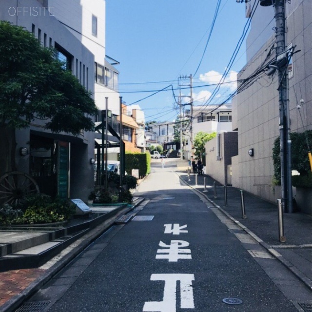 ベリータビル ビル前面道路