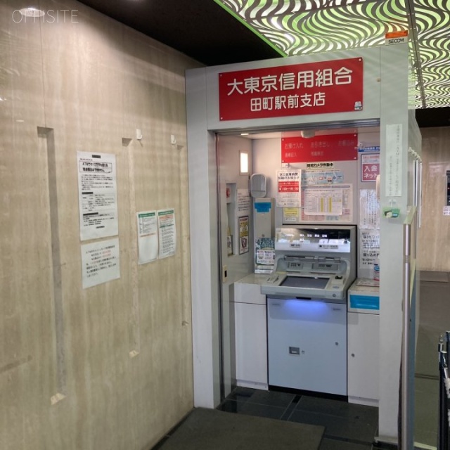 VORT三田 エントランス内ATM