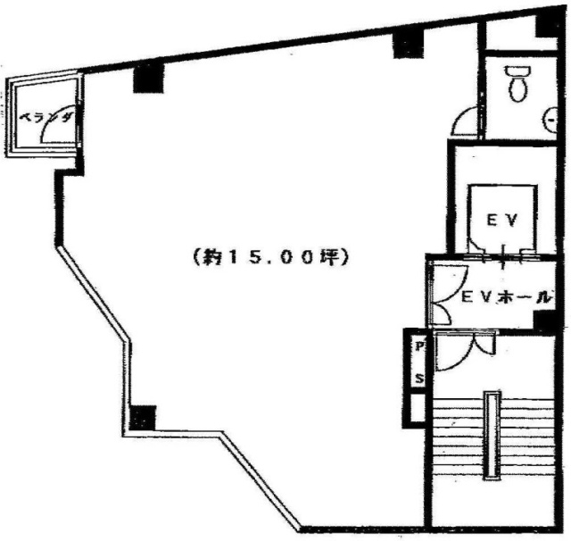 サトウビル3F 間取り図