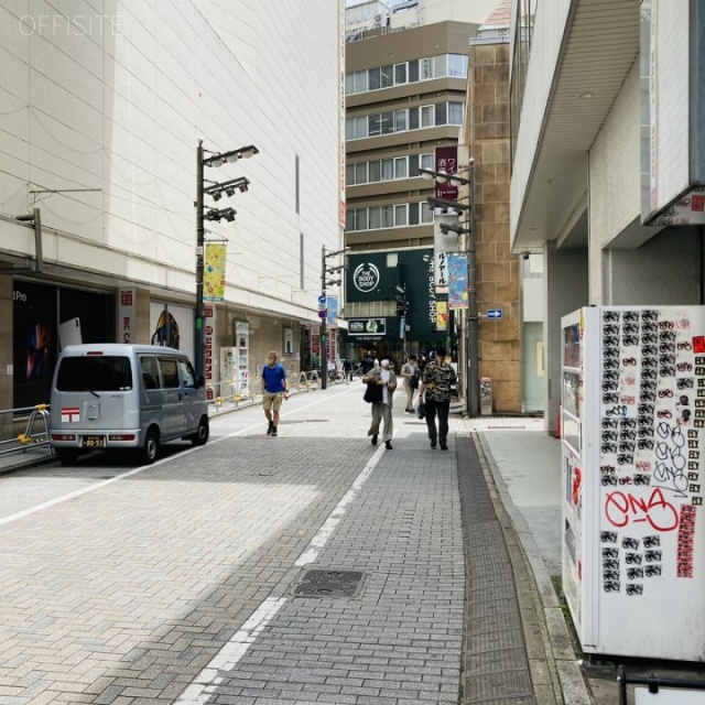 市嶋第3ビル ビル前面道路