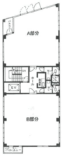 大野ビルB 間取り図