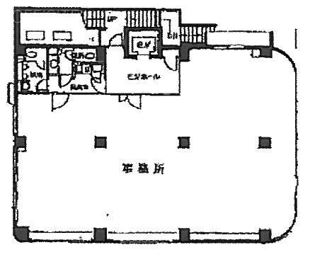 デリス三田2F 間取り図