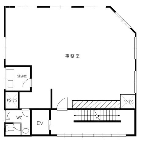 松屋ABCビル4F 間取り図