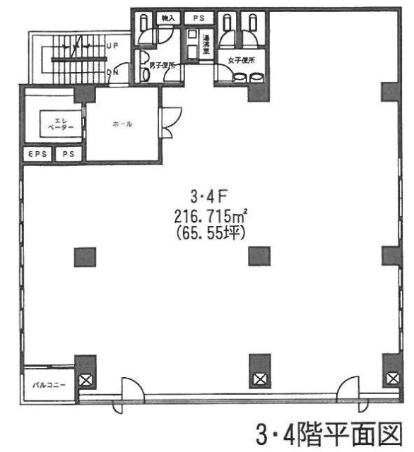 工新ビル301 間取り図