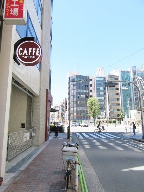 田沼第一ビル ビル前面道路