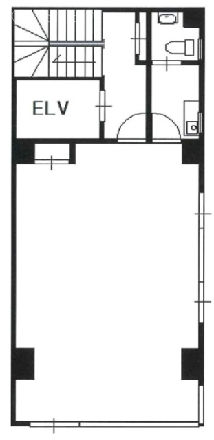 ミノルビル4F 間取り図