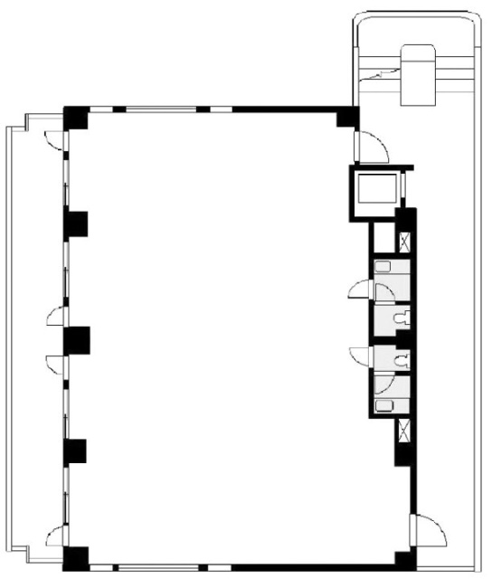 千恵ビル4F 間取り図