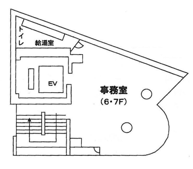 ナインティー新宿ビルB2F 間取り図