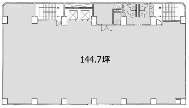 日本ビルディング九段別館B1F 間取り図