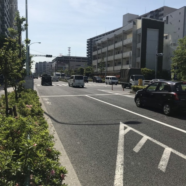 長谷工南砂町駅前ビル ビル前面道路