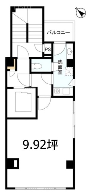 ANDOビル2F 間取り図