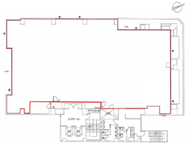 ISM秋葉原5F 間取り図