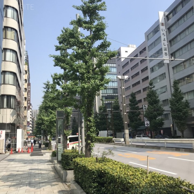 PMO八重洲通 ビル前面道路
