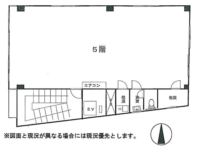 コヤノビル4F 間取り図