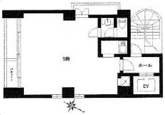 山梨ビル3F 間取り図
