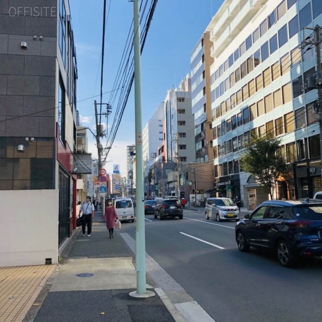 シドニービル ビル前面道路