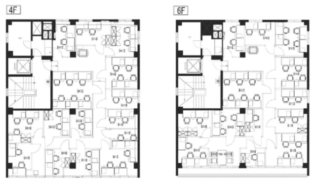 新保ビル(ハローオフィスGINZA)605 間取り図