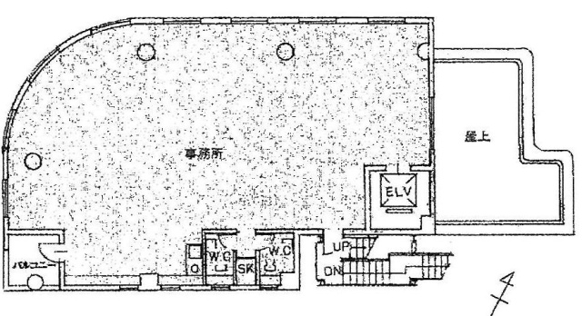 ジョワレ南青山1F 間取り図