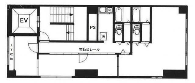 コスモプラザ浅草橋2F 間取り図