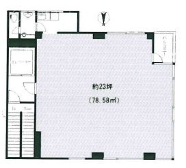 第二大平ビル5F 間取り図