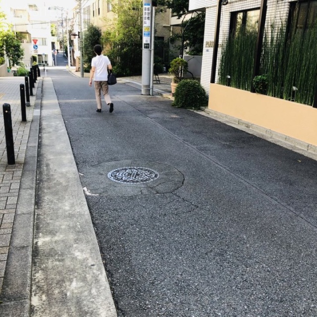 パリスビル ビル前面道路