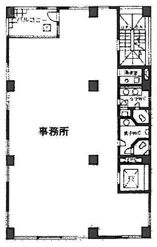 OHMIWESTビル4F 間取り図