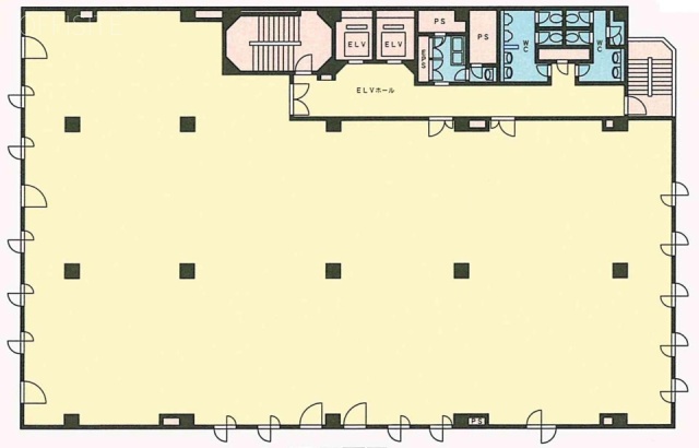 大島DCSビル2F 間取り図