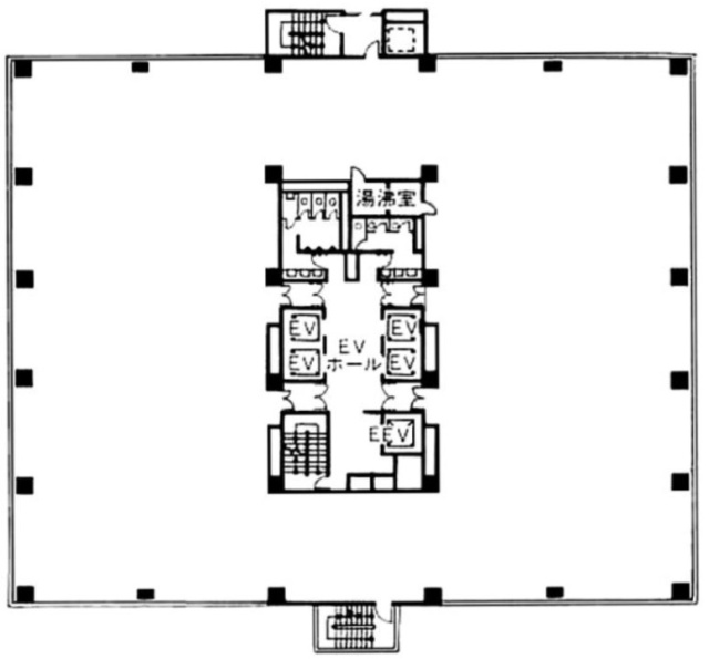 柳橋ファーストビル8F 間取り図