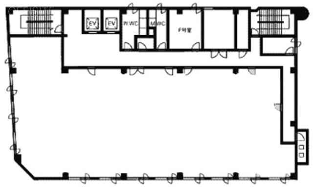 木下商事ビル8F 間取り図