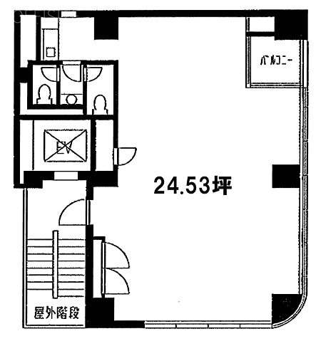 銀座大雄ビル5F 間取り図