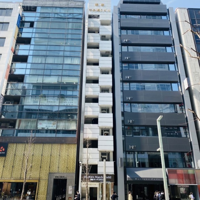銀座中央通りビル　外観
