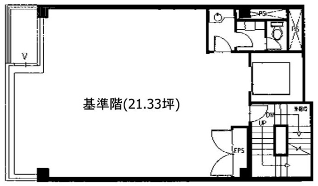 木村実業第2ビル2F 間取り図