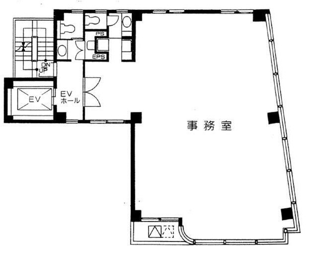 にほんばしゼニットビル8F 間取り図