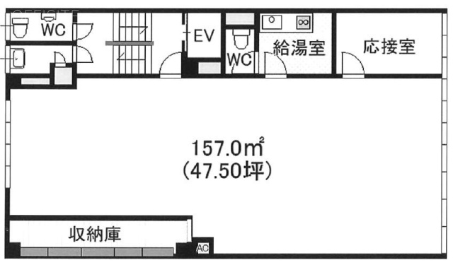 杉山ビル3F 間取り図