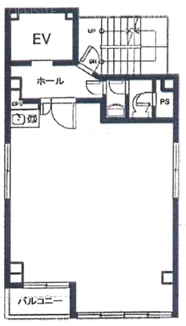 日本橋パークサイドビル1F～9F 間取り図