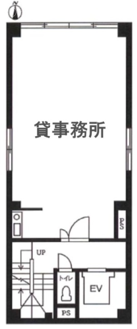 TAIRAビル1F 間取り図