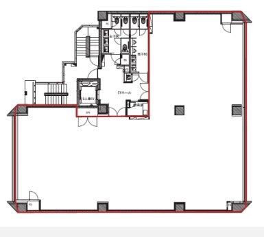 テアトル神南6F 間取り図