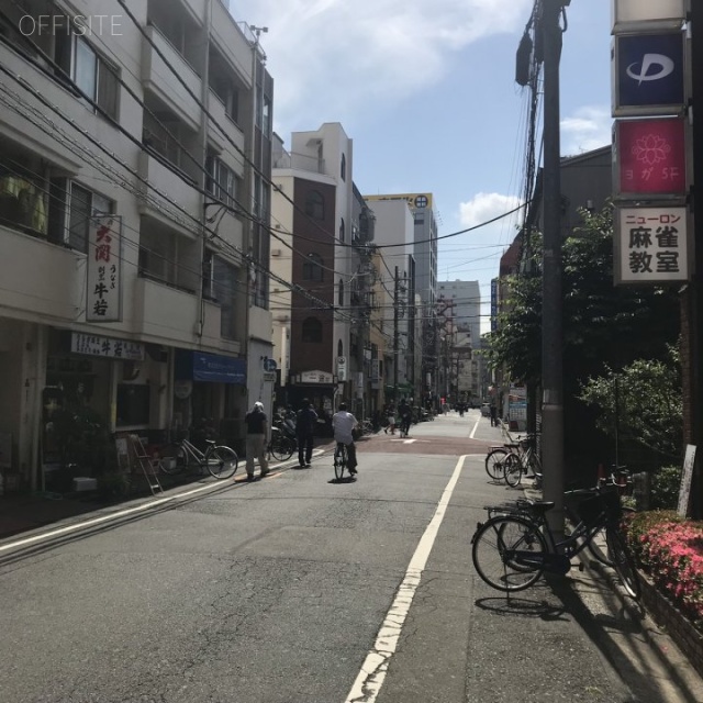 フナダ錦糸町駅前ビル ビル前面道路