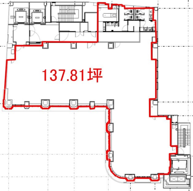 AOKI表参道ビル7F 間取り図