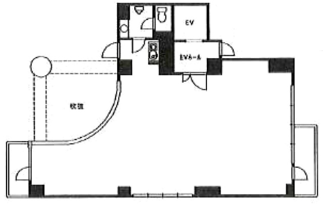 カリヨン・プラスビルB1F 間取り図