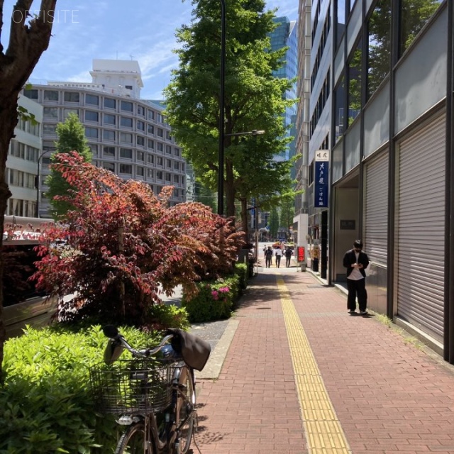 小川町進興ビル ビル前面道路