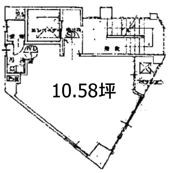 吉岡ビル4F 間取り図